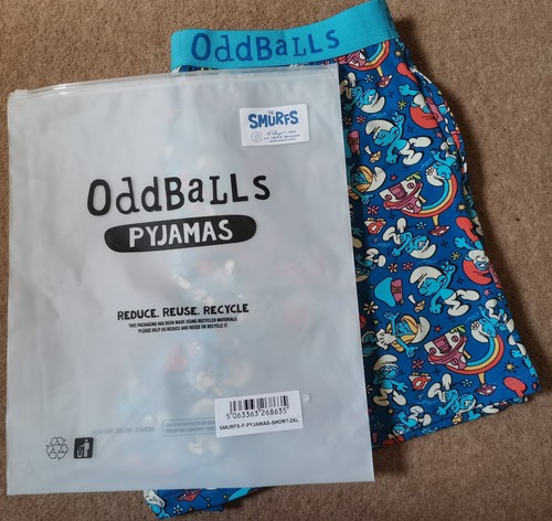 Oddballs smurfs womens pyjama - womens,