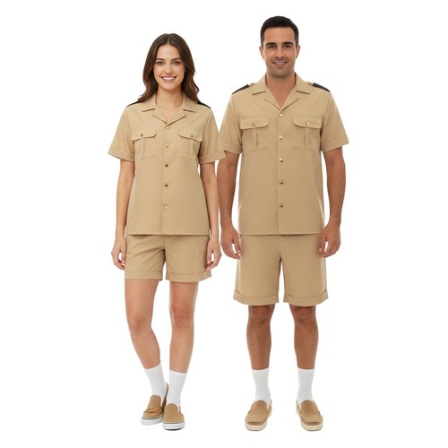 Khaki safari outfit adult - khaki,
