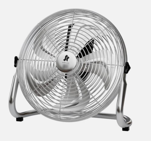 Industrial metal floor fan - metal,