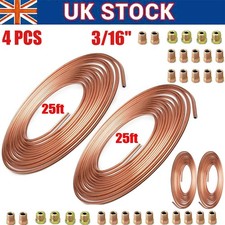4pcs Copper Kunifer Brake Pipe