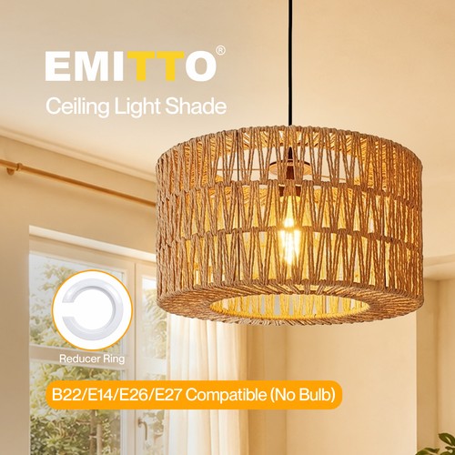 Emitto lamp shade - shade, woven