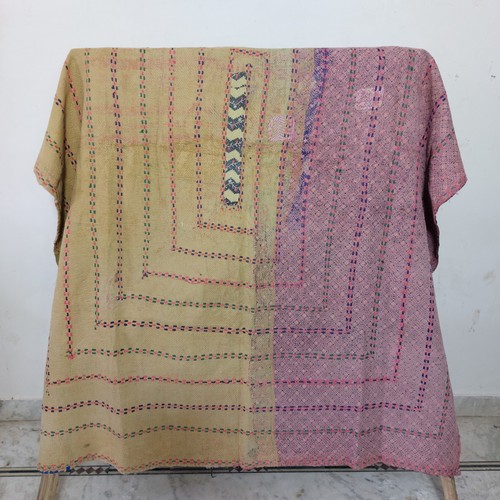 Heavy kantha quilt handmade - kantha,