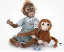 Reborn Monkey Dolls Boy 21