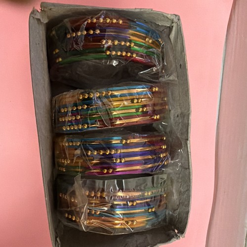 Box multicoloured bangles - box, of