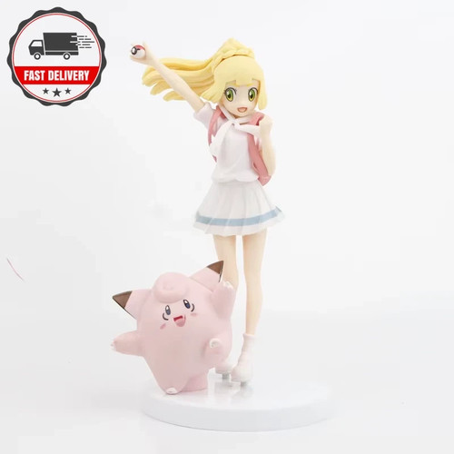 Lillie clefairy anime figure - &,