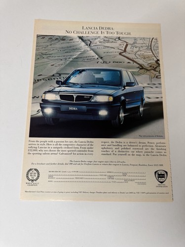 Original vintage lancia dedra - original,