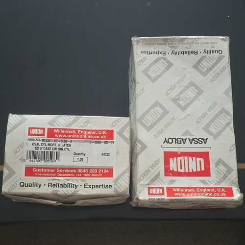 Union oval cylinder mortice - 1,