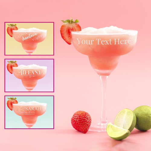 Personalised cocktail glass - personalised,