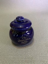 Colmans Mustard 1977 Silver Jubilee Mustard Pot Blue Norwich England Vintage