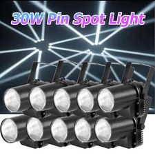 10Pcs Pinspot Light White Pin