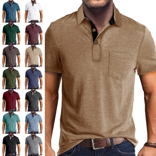 Men summer tops - short, sleeve
