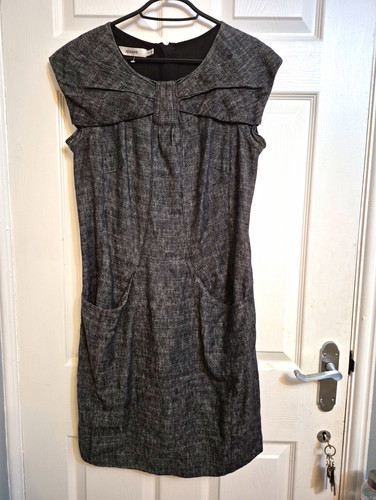 Jesire grey tweed - sheath, dress