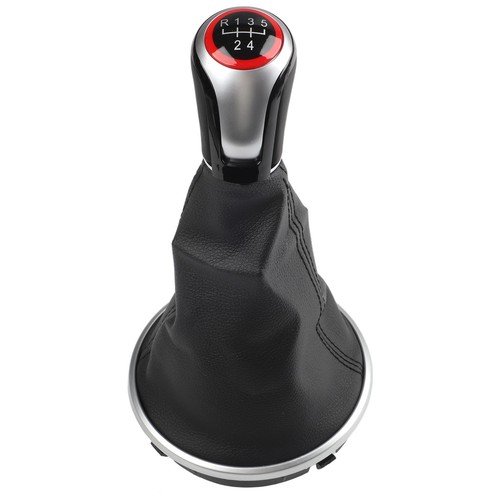 Leather shift knob - shift, skoda