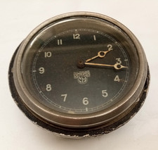 VINTAGE ROLLS ROYCE SMITHS DASHBOARD TIME CLOCK (WORKING)