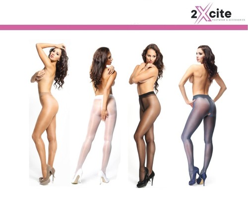 Crotchless denier sheer - denier,