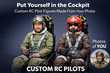 Printed pilot figure - 3d,