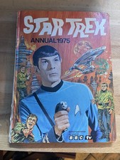Star Trek Annual 1975 vintage hardback book