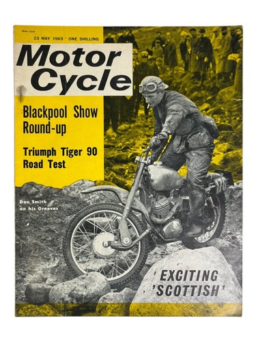 Motor cycle magazine 1963 - magazine,
