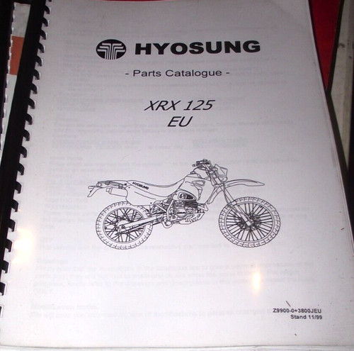 Hyosung xrx125 parts - hyosung,