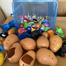 Potato Head Big Bundle Spuds & Lots Of Mixed Accessories Inc Mini And Star Wars