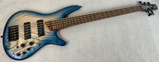 Ibanez SR605E 5 String Bass Nordstrand Big Break Pickups Cosmic Blue Starburst