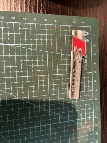 Audi line wing badge - audi, 1s