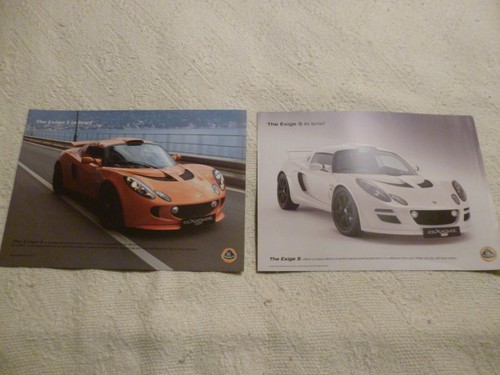Lotus exige car brochure - exige,