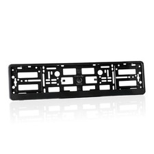 2 x Black Number Plate Holders