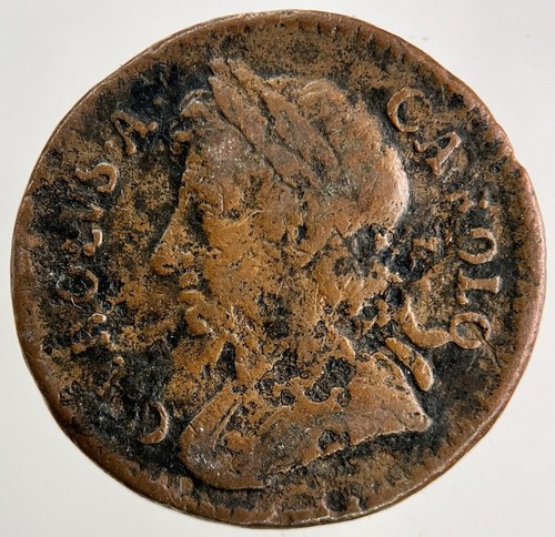 1675 charles 2nd farthing - 1675,