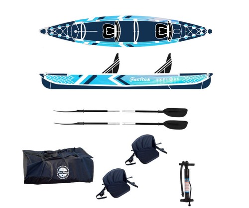 Inflatable 2 person drop - 1,