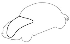 Bonnet Seal Mexican Style VW