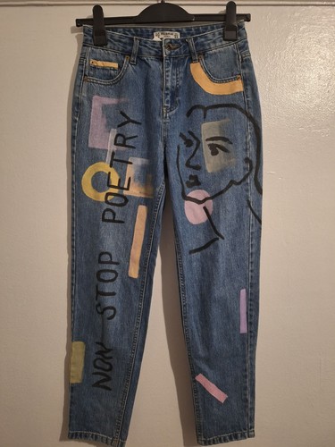 Hand painted wearable - painted,
