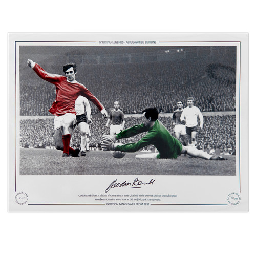 Gordon banks signed england - banks,