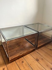 Pair of Merrow Associates Coffee Tables - 1970s Heals Harrods