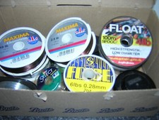 Selection of Match Course Fishing Line & Line caps,