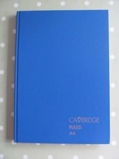 VINTAGE CAMBRIDGE RULED A4