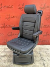 Seat VW T6 California Multivan Caravelle Titan Black leather swivel rear t5