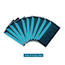 10X Tile Stickers Self Adhesive Crystal Brick Tiles Wall Decals For Home Kitchen