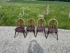 Set of Four Ercol Dining Chairs