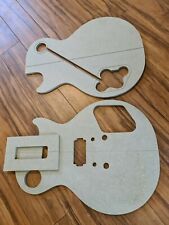 1959 Les Paul standard body Routing Templates 9mm MR MDF Right or Left handed