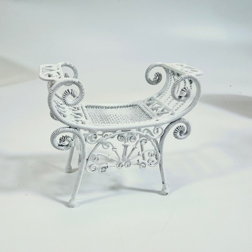 Dollhouse miniature white - dollhouse,