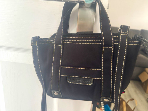 Tommy hilfiger black canvas - hilfiger,