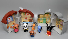 Bundle of Bing Toys  Two Mini Houses and Figures
