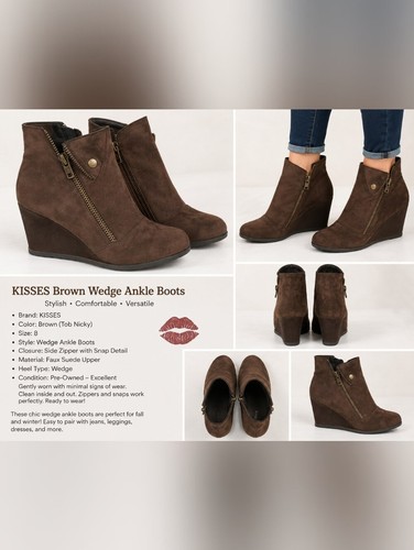 Kisses women brown - brown, faux