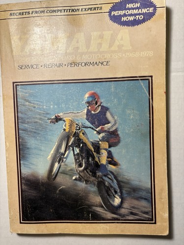 Clymer yamaha 250 500cc enduro - clymer,