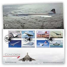 Concorde Stamps Souvenir First