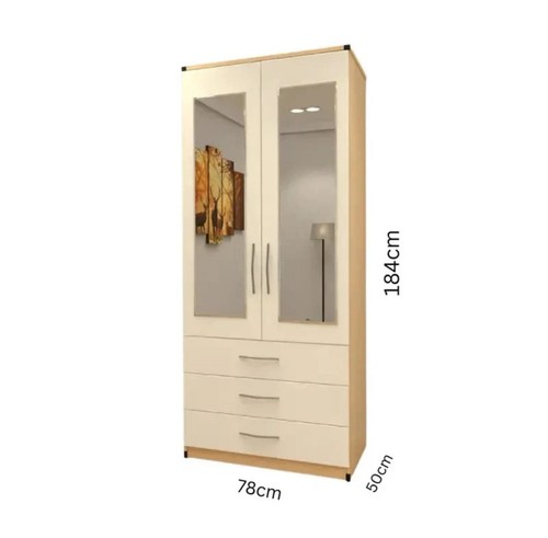 Fully assembled wardrobe set - set,