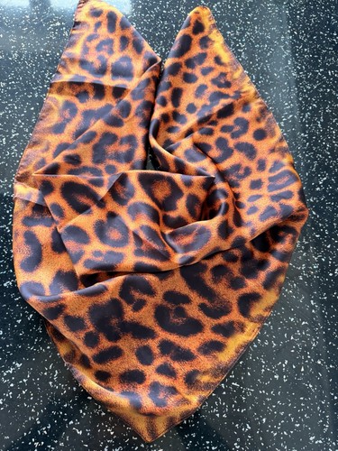 Leopard print scarf - leopard,