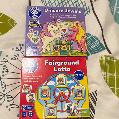 Orchard toys mini - games, bundle