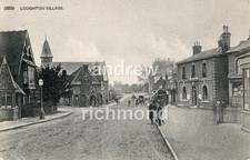 Loughton Village Essex High Street Posted 1904 Vintage Edwardian Postcard